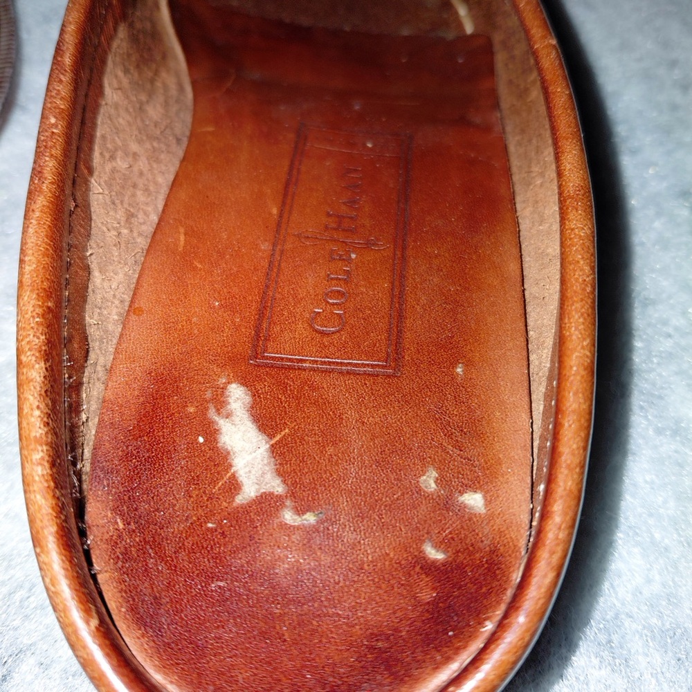 Cole Haan Brown Leather Slip-On Mules Women’s Size 5.5 - Picture 14 of 16